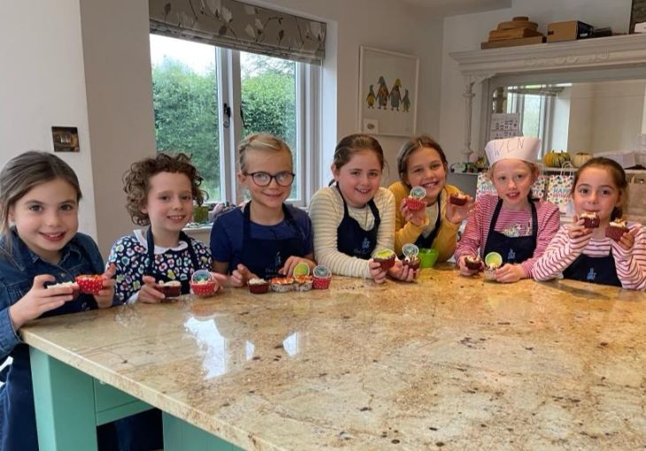 Children cooking parties in Warwickshire